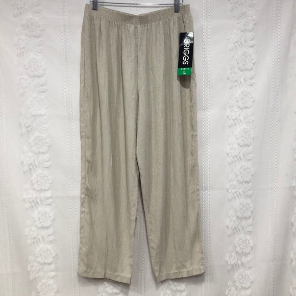 briggs pants petite elastic waist